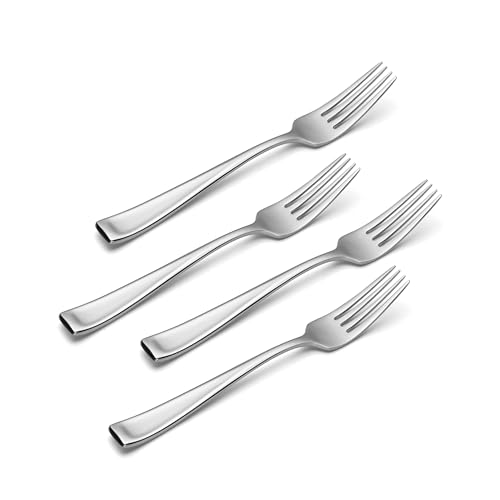 Moda Dinner Forks Silverware Set for 4 (Dinner Forks, Set of 4)