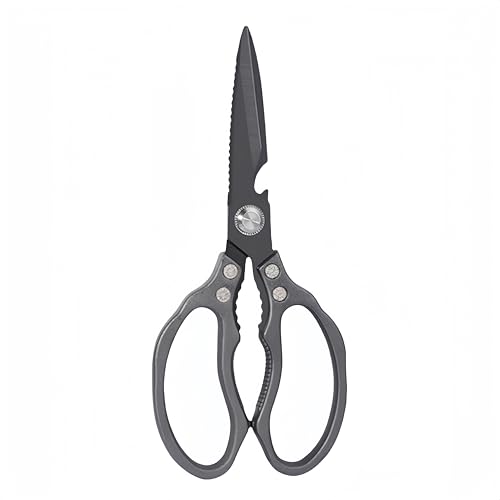 Heavy Duty Sharp Kitchen Scissors (All Black)