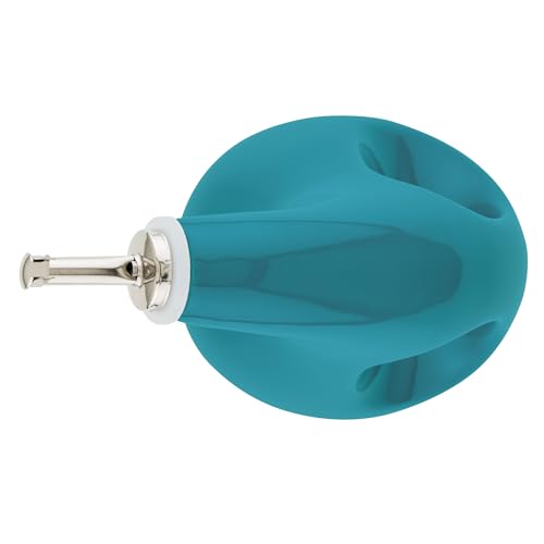Ceramics EVOO Oil and Vinegar Dispensing Bottle (Turquoise / 24 Ounces)