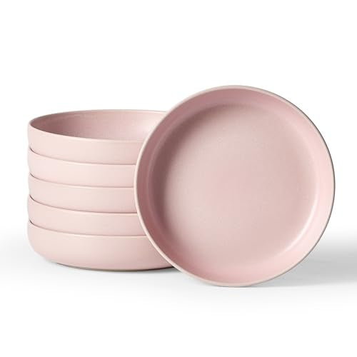 Milkyway 33 oz Pasta Bowls Set of 6 (Light Pink / Set of 6)