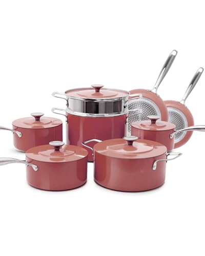 Lux 13 Piece Premium Cookware Collection (Cinnamon (G10))