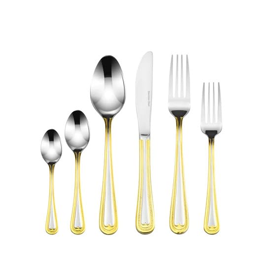 75 Pc Luxury Flatware Set for 12 w (Madison II)