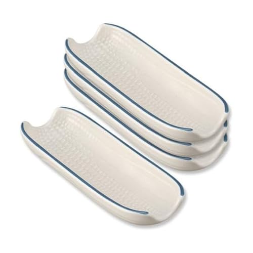 Yorktowne Set of 4 Multicolor Corn Dishes (4 Count)