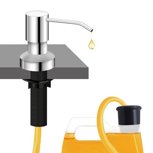 Sink Soap Dispenser for Kitchen Sink (Chrome)