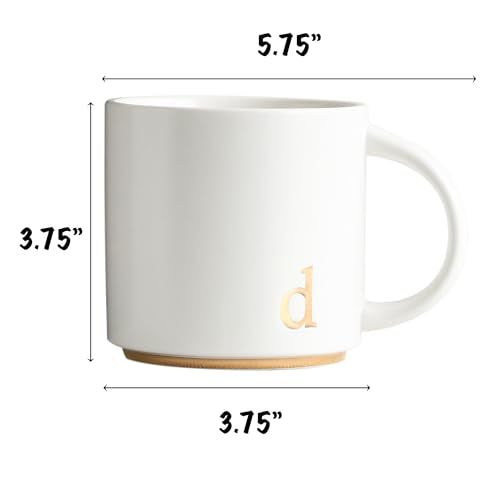 Ceramic Coffee Mug (gold-d)