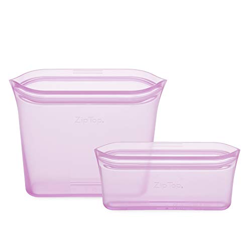 Reusable Food Storage Bags (Lavender / 2 Bag Set)
