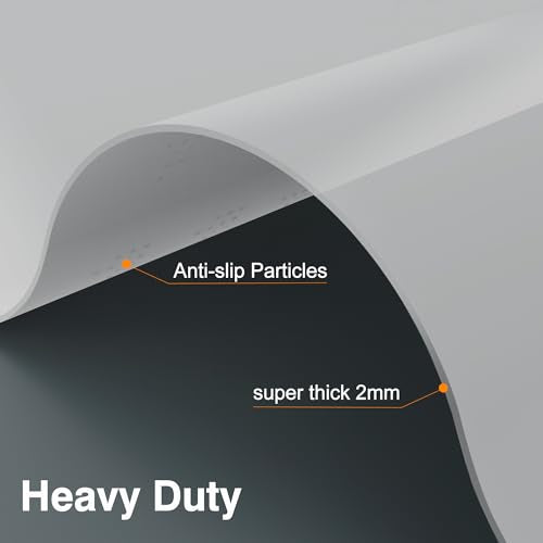 Silicone Mats for Kitchen Counter 47"x23.6"x0.08” (Translucent / 47"L x 23.6"W)