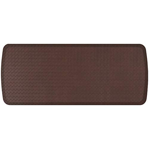 Elite Premier Gel & Foam Anti (48"L x 20"W x 0.8"Th / Basketweave Truffle)