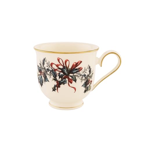 185518032 Winter Greetings Teacup (Tea Cup)