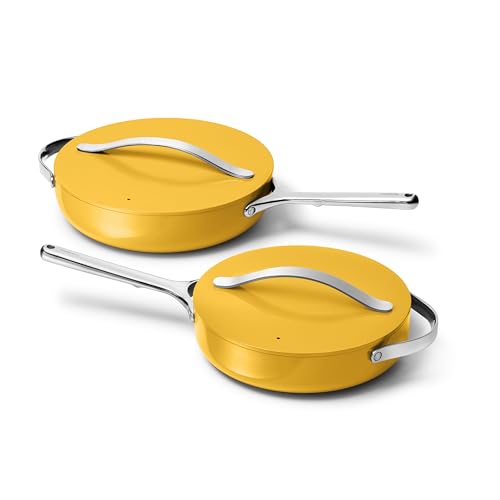 4 Piece Sauté Pan Duo with Lids (Marigold)