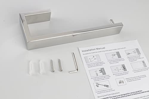 Hand Towel Holder (Chrome / 9 In-Rectangular)
