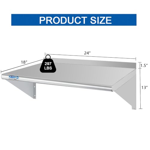 HARDURA Stainless Steel Shelf 18" x 24" (18" x 24")
