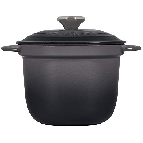 Enameled Cast Iron Rice Pot & Stoneware Insert