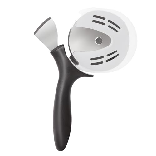 Professional Pizza Cutter & Crust Cutter 2 in 1
