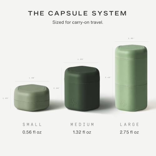 Capsules Basic Skincare Set (Basic Set / Evergreen)
