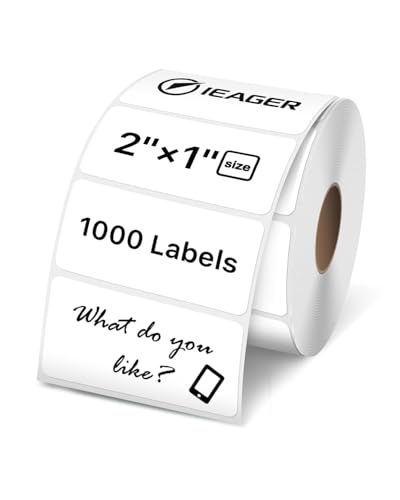 2x1 Inch Thermal Labels