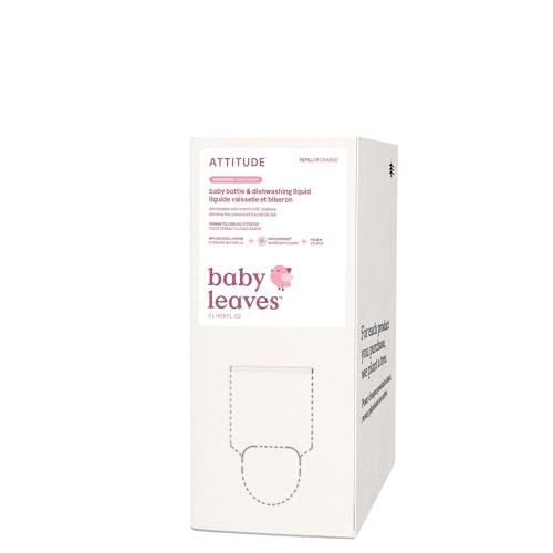 ATTITUDE Baby Bottle & Dish Soap Refill (67.6 Fl Oz (Pack of 1))