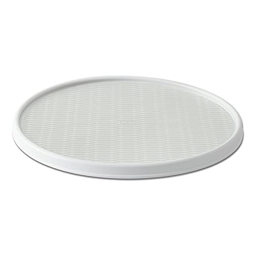Basics Non Skid Lazy Susan for Under Sink and Cabinet Storage (Crystalline / 18 Inch)