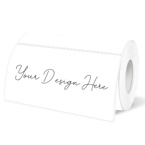 White Thermal Labels 2x4 Inch