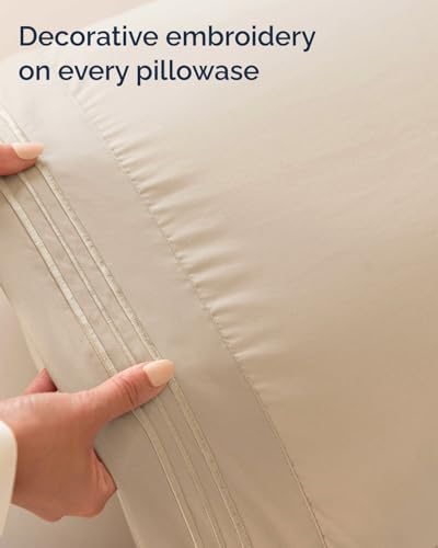 Twin XL 3 Piece Sheet Set (12 - Cream / Twin XL)