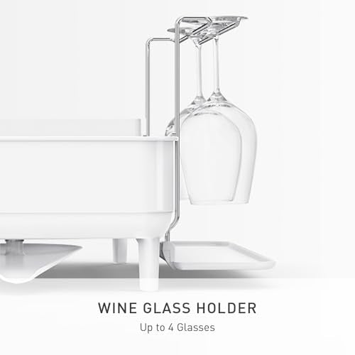 Steel Frame Dishrack (White / Full-Size (20'' X 22.3'' X 11.5''))