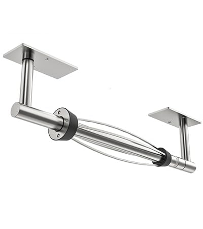 Paper Towel Holder Under Cabinet with Damping Single Hand Operable