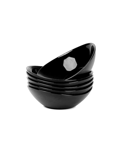 12 OZ Ice Cream Bowl Set of 6 (Black / 12 OZ - Ice Cream Bowls)