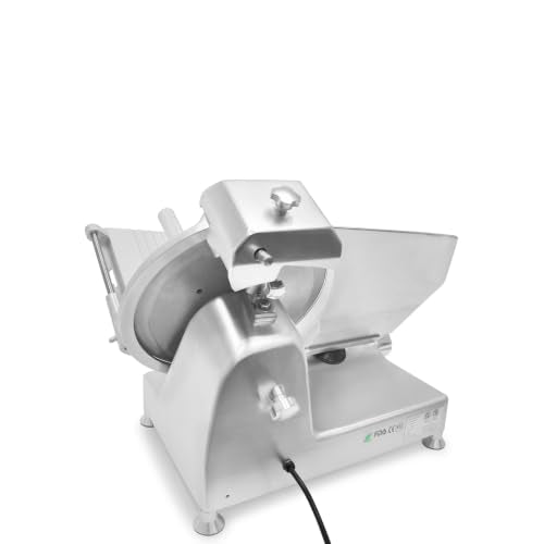 420W 12" Commercial Meat Slicer MS (Polished Silver)