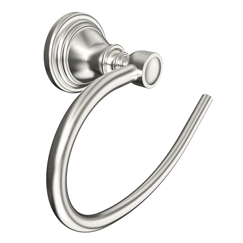 Towel Ring Wall Mounted for Bathroom (Brushed Nickel)