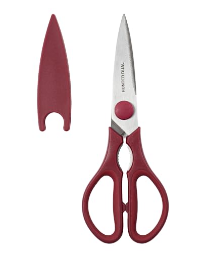 Kitchen Scissors for Food (Red / 8.35 Inch)