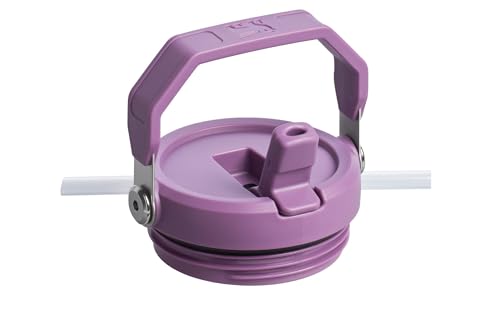 IceFlow Flip Straw Tumbler with Handle 20 oz (Lilac / 20 Ounces)