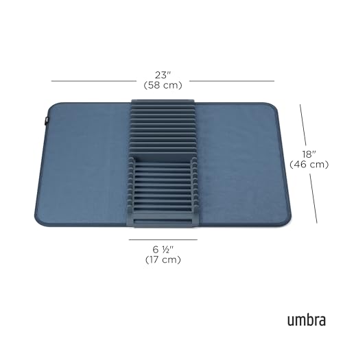 Udry Dish Drying Rack with Mat