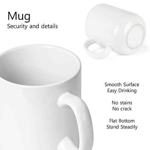 20 OZ Large Coffee Mug (White)