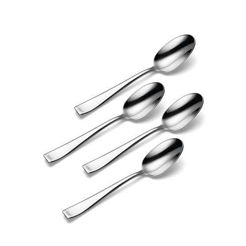 Moda Teaspoons Silverware Set for 4 (Teaspoons, 4-Piece Set)