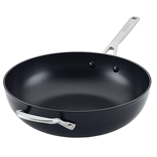 Hard Anodized Nonstick Stir Fry Pan (Wok (12.25"))
