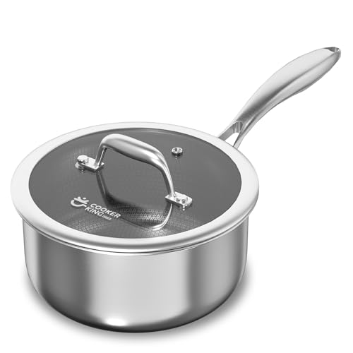 1.5 QT Stainless Steel Saucepan (1.5 Quarts)