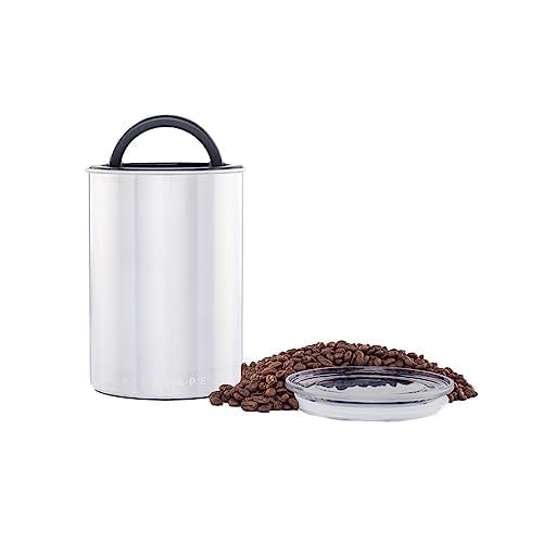 Airscape Stainless Steel Coffee Canister (Brushed Steel / Medium)