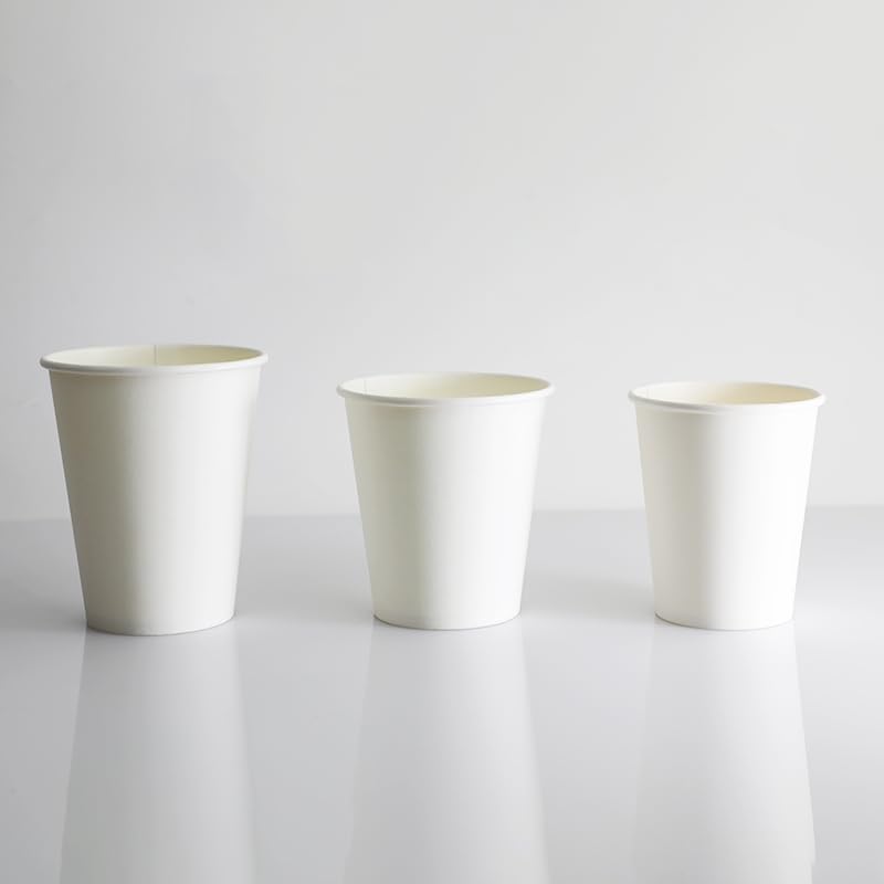 Disposable Paper Cups for Hot and Cold Beverages (10 fl oz / 1000 Count)