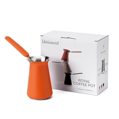 Turkish Coffee Pot (Orange)