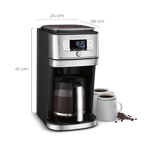 DGB 800 Fully Automatic Burr Grind & Brew (12-Cup Glass / Automatic Grind & Brew / Stainless)