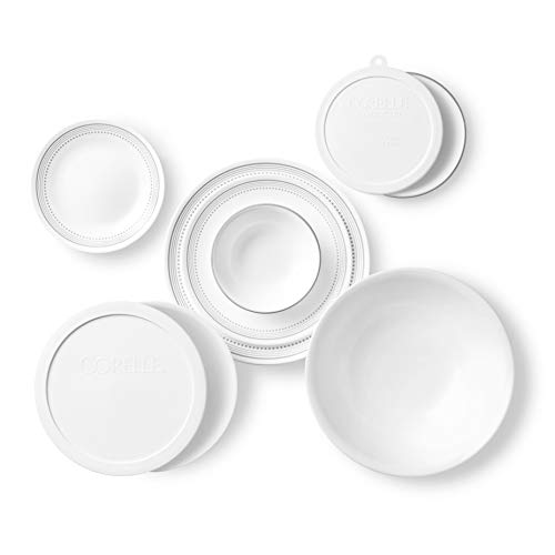 Vitrelle 78 Piece Service for 12 Dinnerware Set (78-Piece / Mystic Gray)