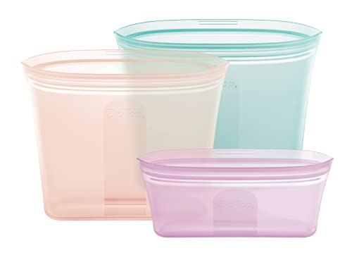 Reusable Food Storage Bags (Multicolor / 3 Bag Set)