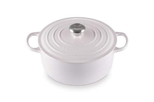 Enameled Cast Iron Round Dutch Oven (Shallot / 5.5 Qt)
