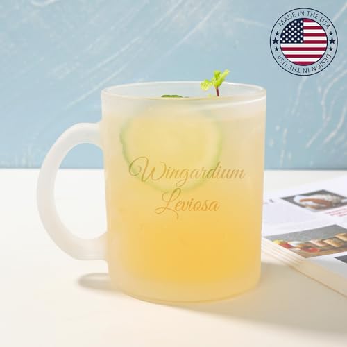 Personalized Coffee Mug (Custom Text / Frosted Mug)