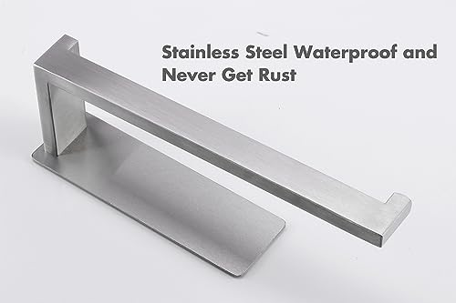 Hand Towel Holder (2 Pack 9 In / Brushed Nickel)