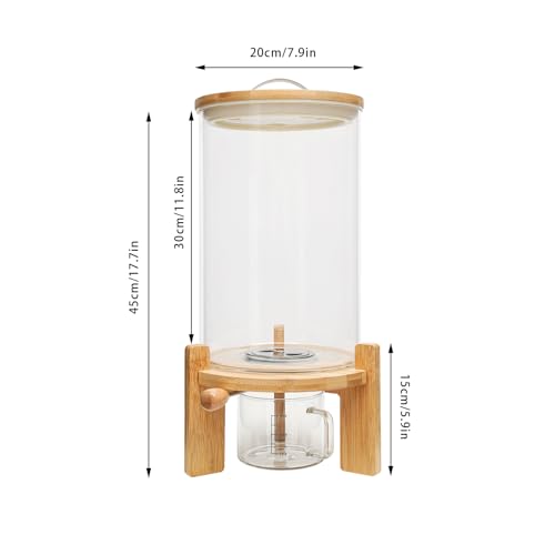 Glass Rice Dispenser (7.5L/1.98Gal)