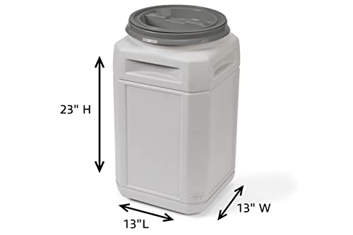 Airtight Dog Food Storage Container (13 Gal/ 54 lbs)