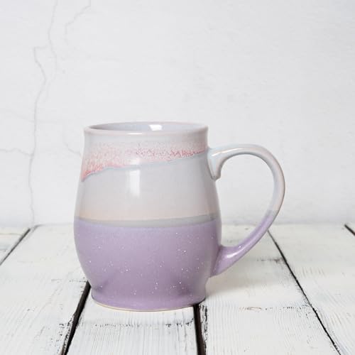 Extra Large Ceramic Coffee Mug (Purple)