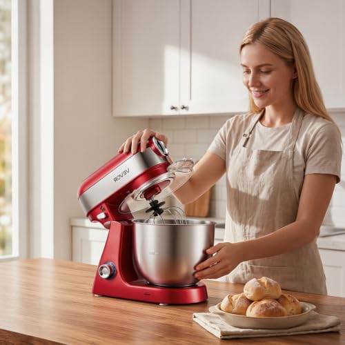 5.3 Qt Tilt Head Stand Mixer 400W Metal Electric Dough Mixer (5L)