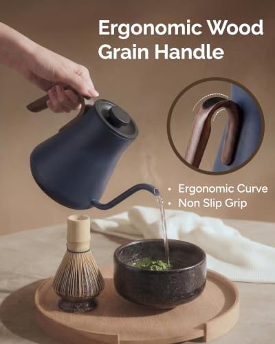 Gooseneck Electric Kettle (Navy Blue)